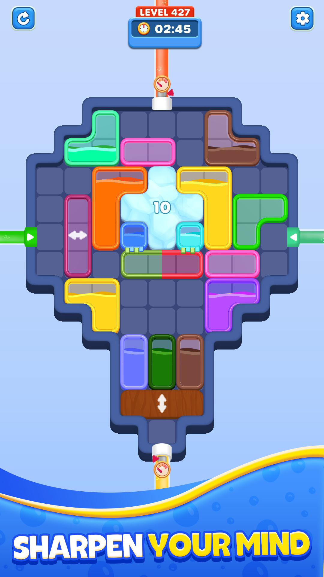 Water Out Puzzle Level 115