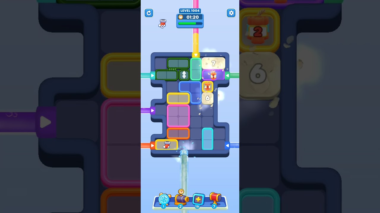 Water Out Puzzle Level 1004: Water Out Puzzle Level 1004
