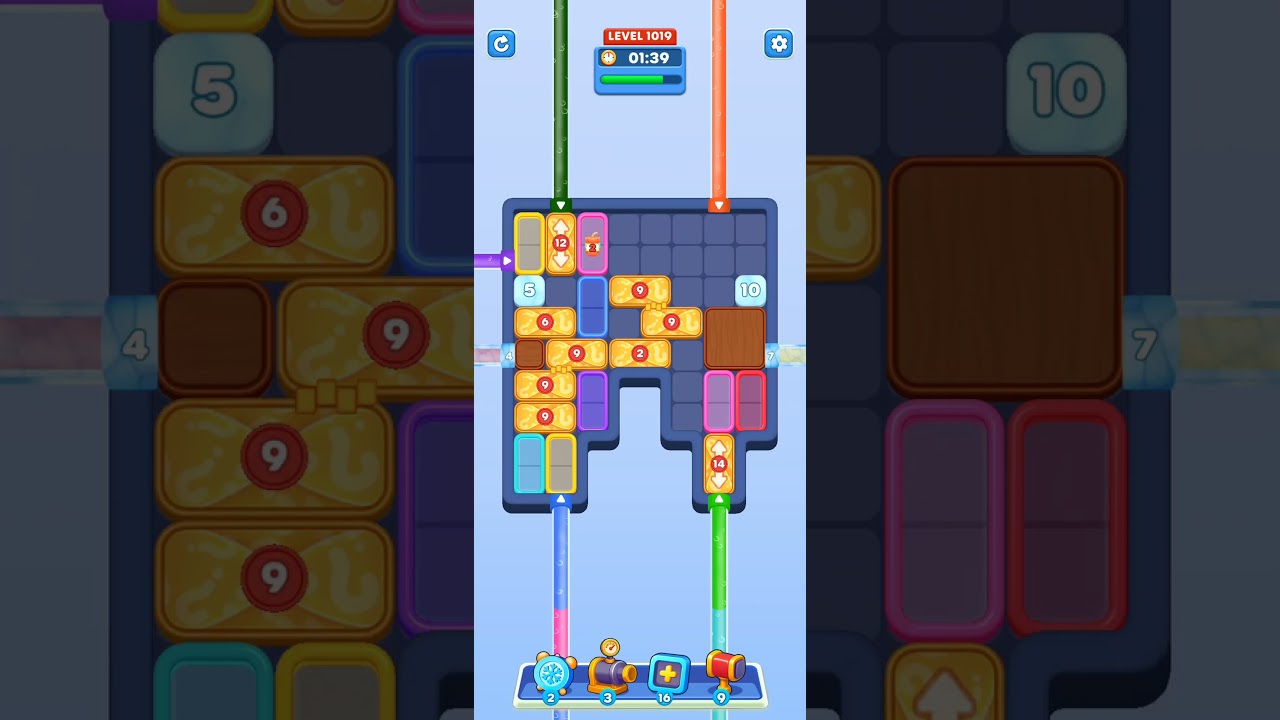 Water Out Puzzle Level 1019: Water Out Puzzle Level 1019