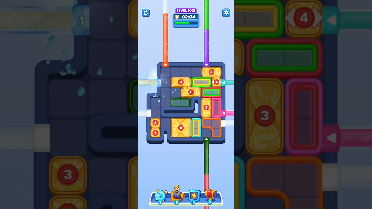 Water Out Puzzle Level 1021: Water Out Puzzle Level 1021