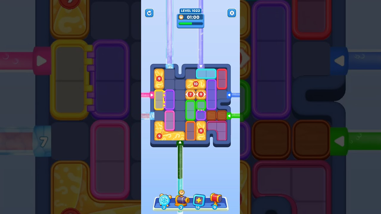 Water Out Puzzle Level 1022: Water Out Puzzle Level 1022