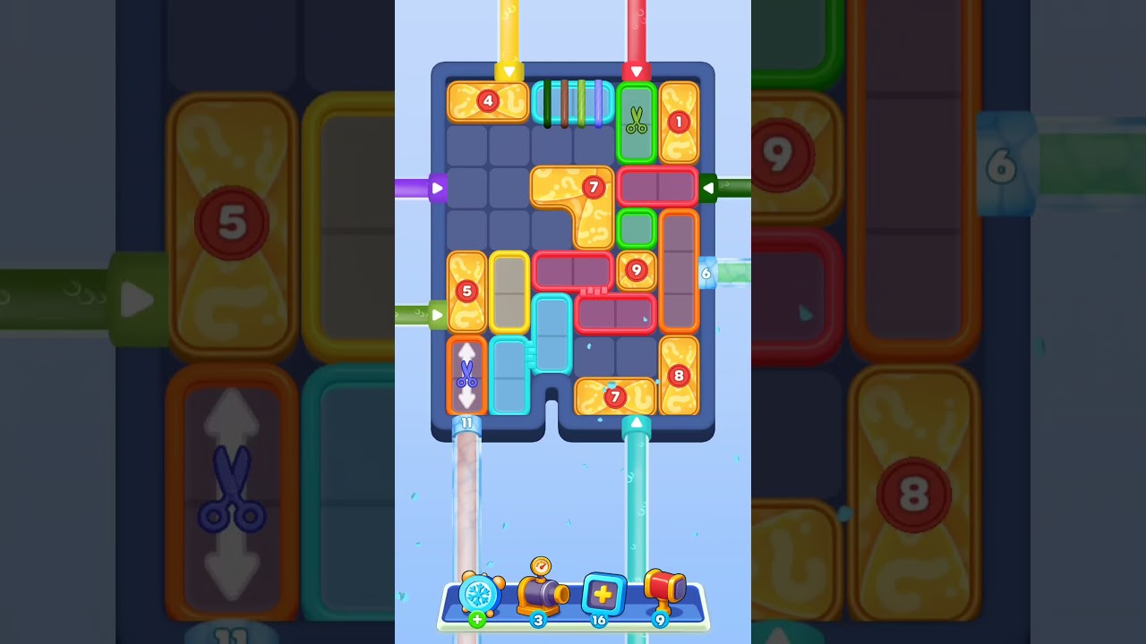 Water Out Puzzle Level 1024: Water Out Puzzle Level 1024