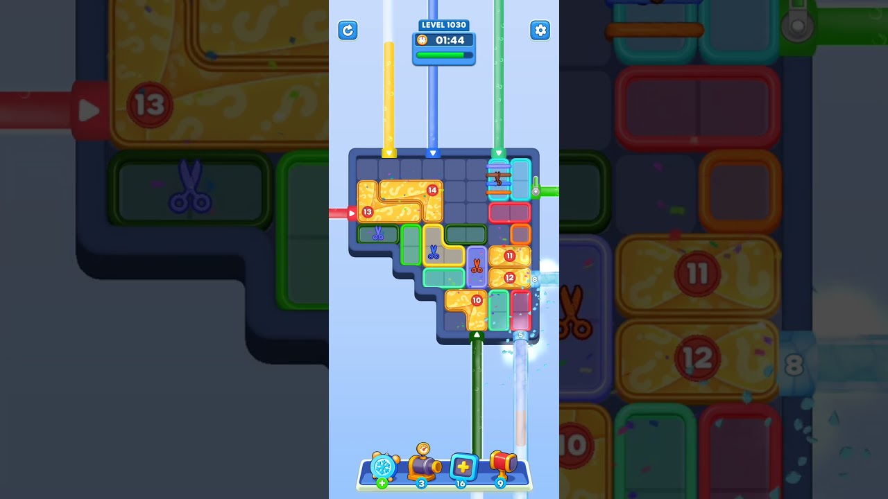 Water Out Puzzle Level 1030: Water Out Puzzle Level 1030