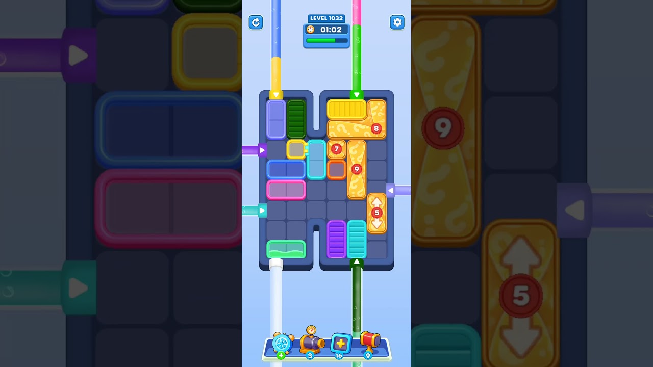Water Out Puzzle Level 1032: Water Out Puzzle Level 1032