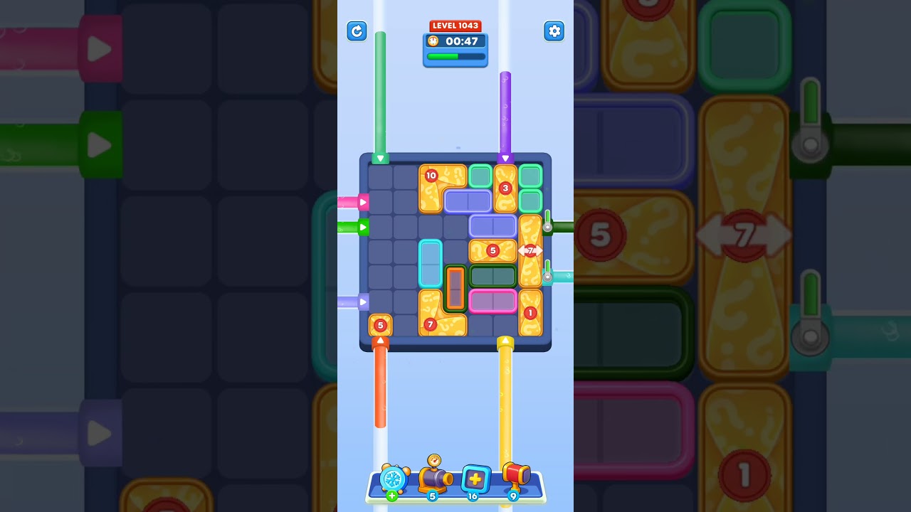 Water Out Puzzle Level 1043: Water Out Puzzle Level 1043