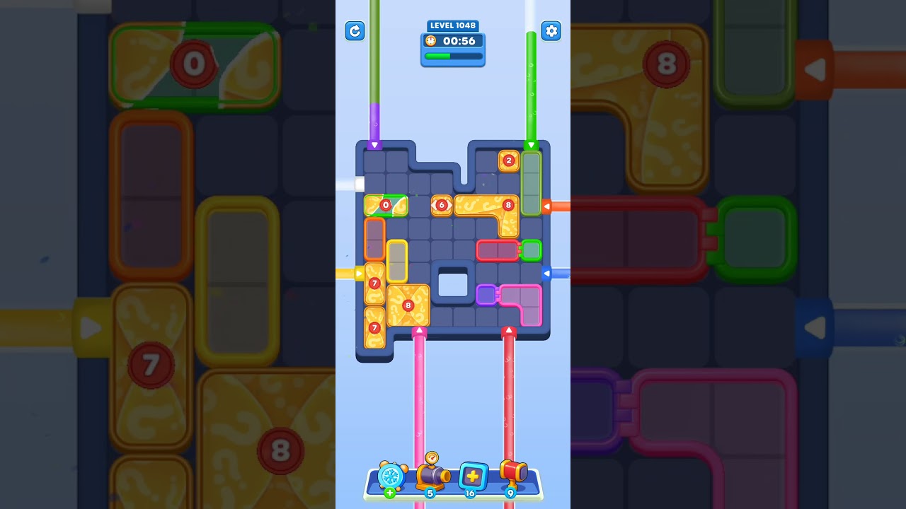 Water Out Puzzle Level 1048: Water Out Puzzle Level 1048