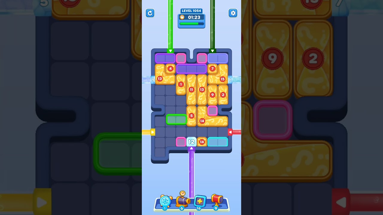 Water Out Puzzle Level 1054: Water Out Puzzle Level 1054