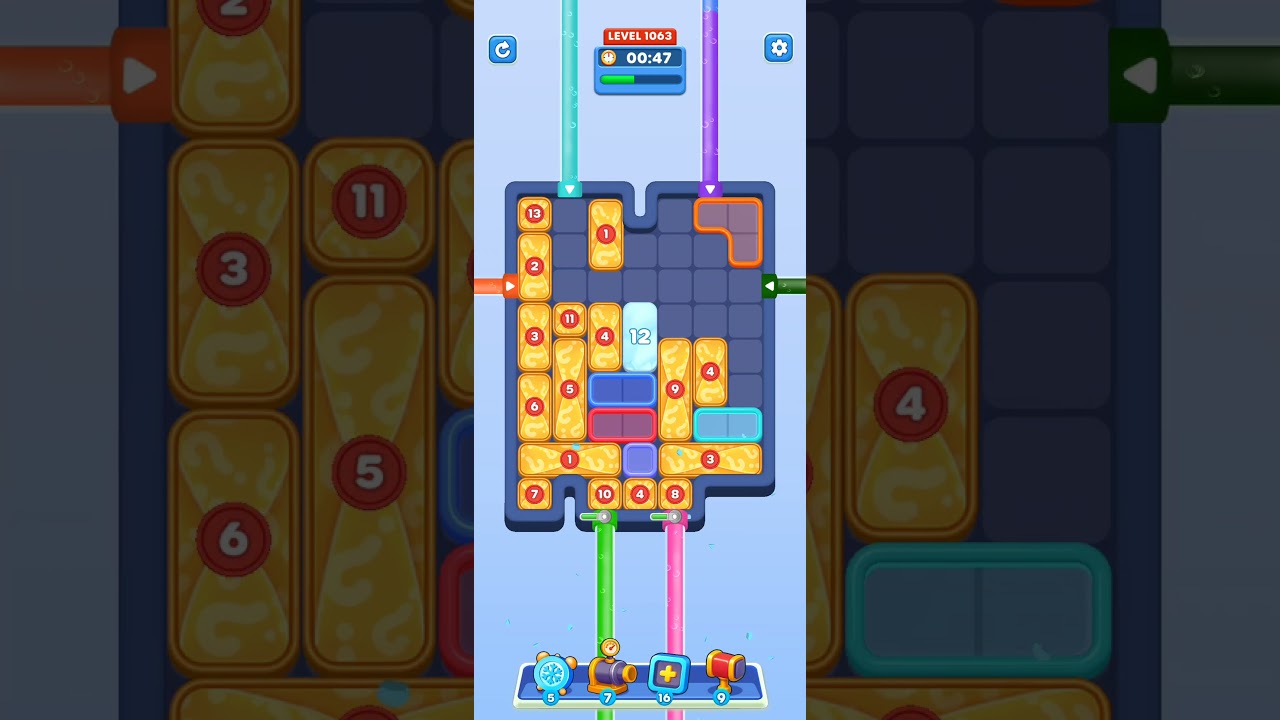 Water Out Puzzle Level 1063: Water Out Puzzle Level 1063