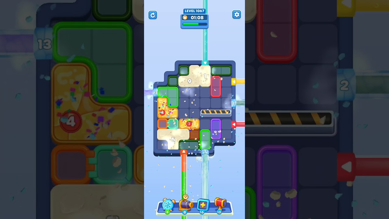 Water Out Puzzle Level 1067: Water Out Puzzle Level 1067