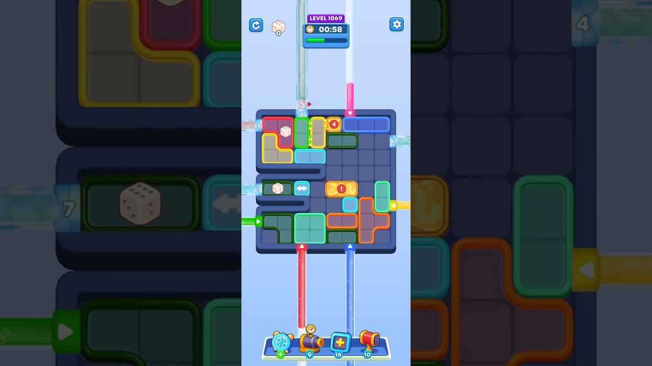 Water Out Puzzle Level 1069: Water Out Puzzle Level 1069