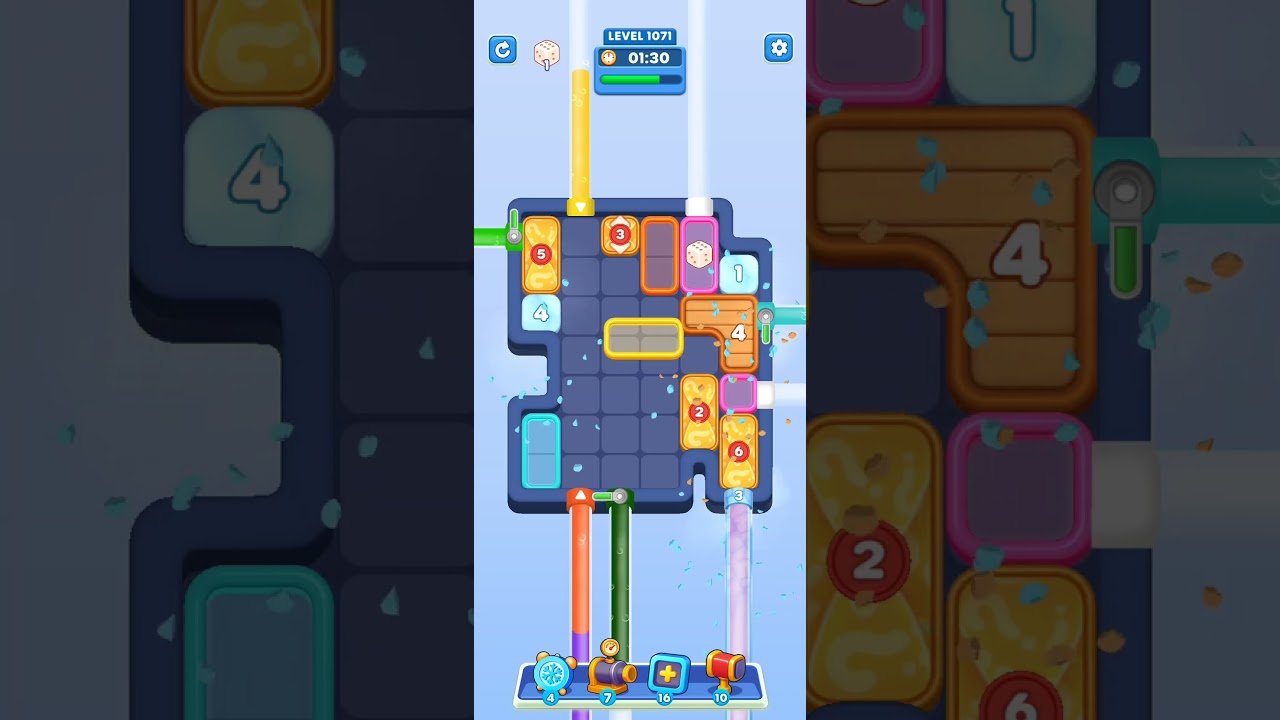 Water Out Puzzle Level 1071: Water Out Puzzle Level 1071