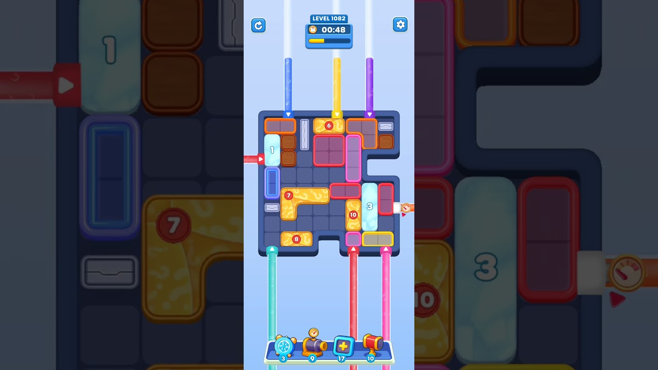 Water Out Puzzle Level 1082: Water Out Puzzle Level 1082