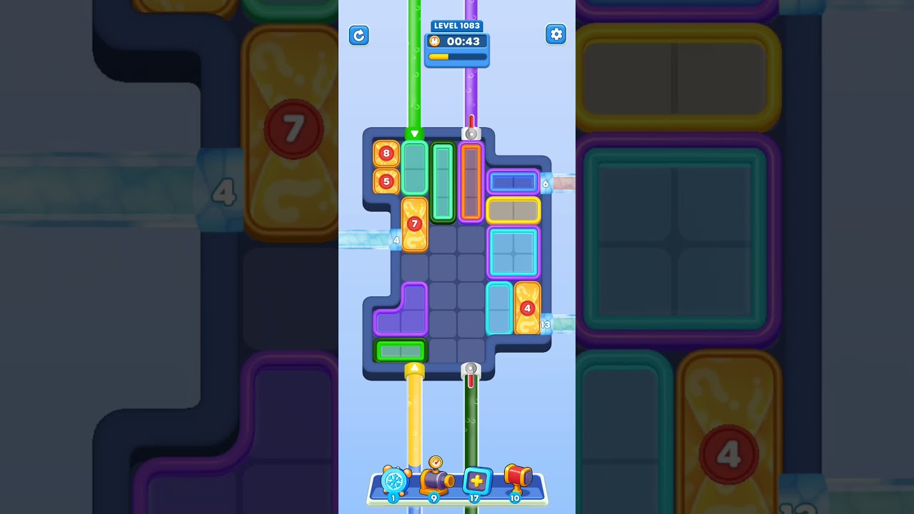 Water Out Puzzle Level 1083: Water Out Puzzle Level 1083