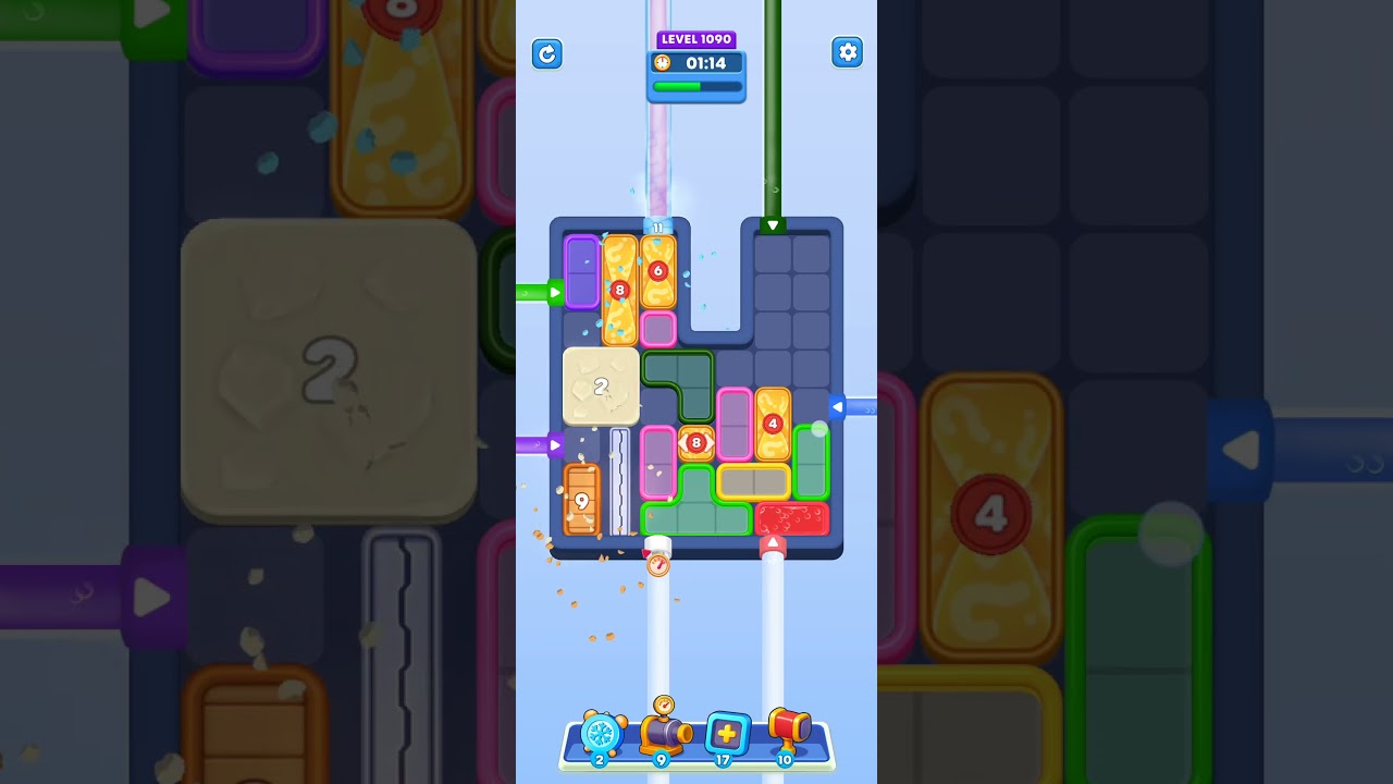 Water Out Puzzle Level 1090: Water Out Puzzle Level 1090