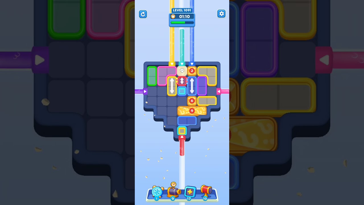 Water Out Puzzle Level 1091: Water Out Puzzle Level 1091