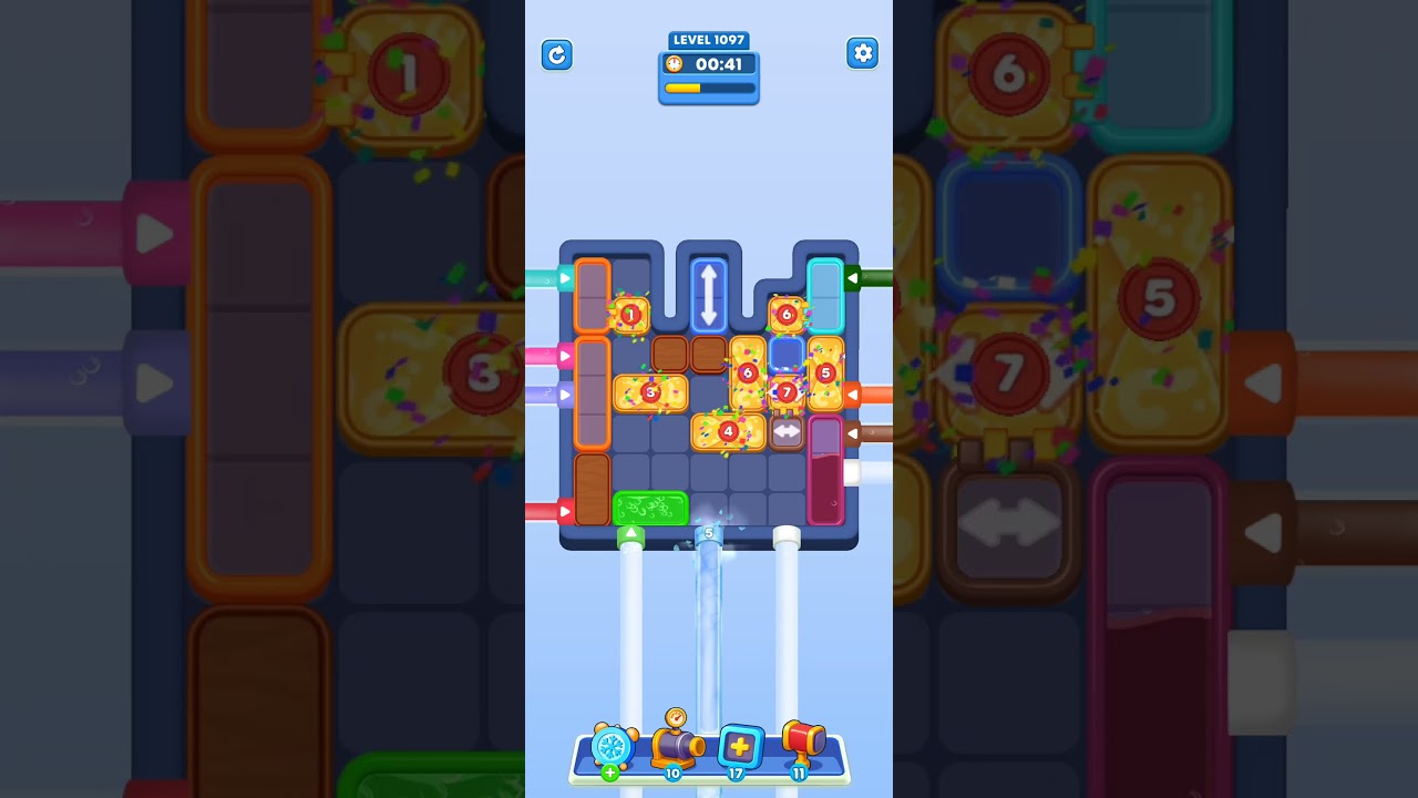 Water Out Puzzle Level 1097: Water Out Puzzle Level 1097