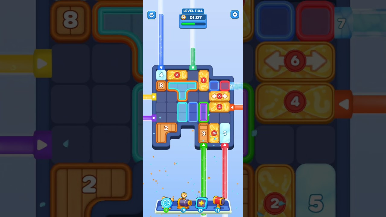 Water Out Puzzle Level 1104: Water Out Puzzle Level 1104