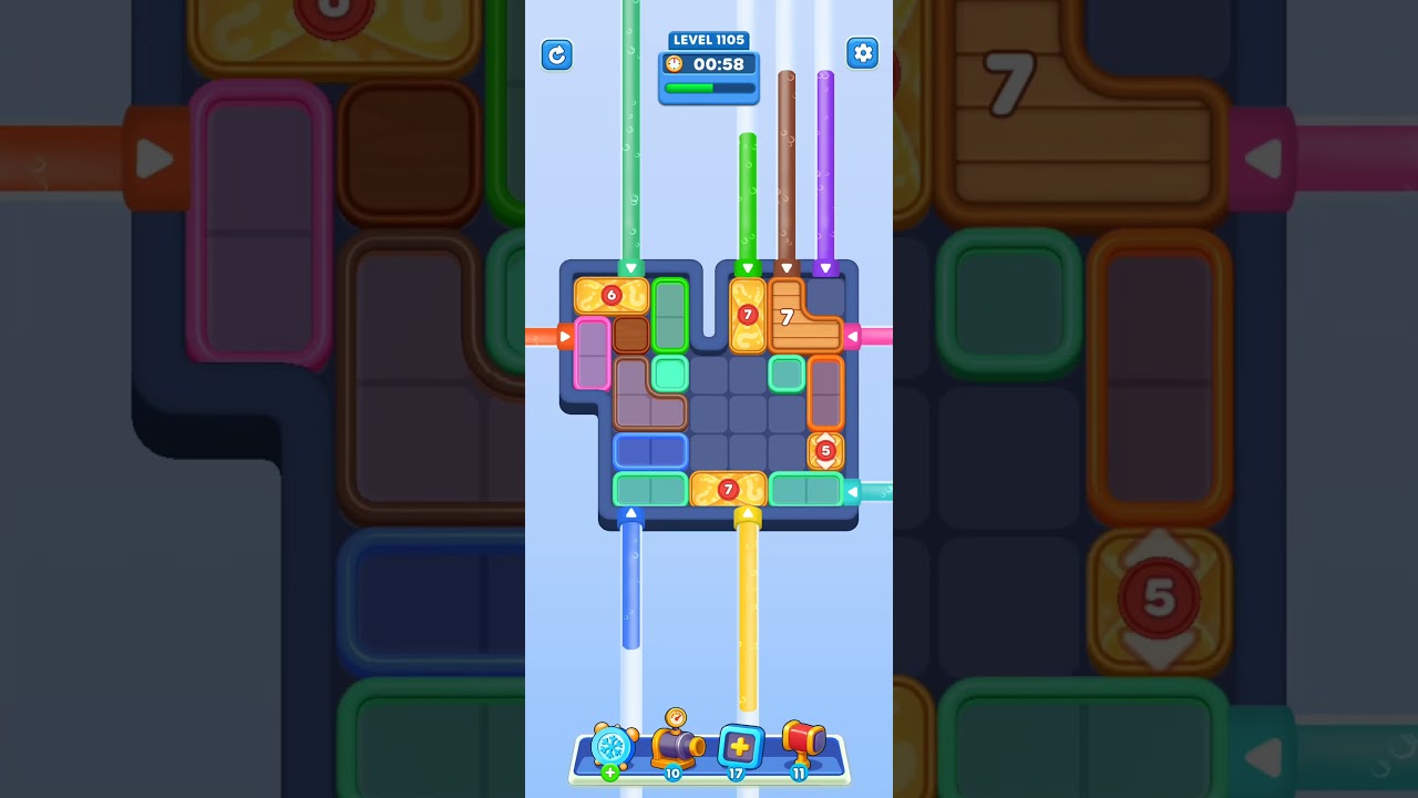Water Out Puzzle Level 1105: Water Out Puzzle Level 1105