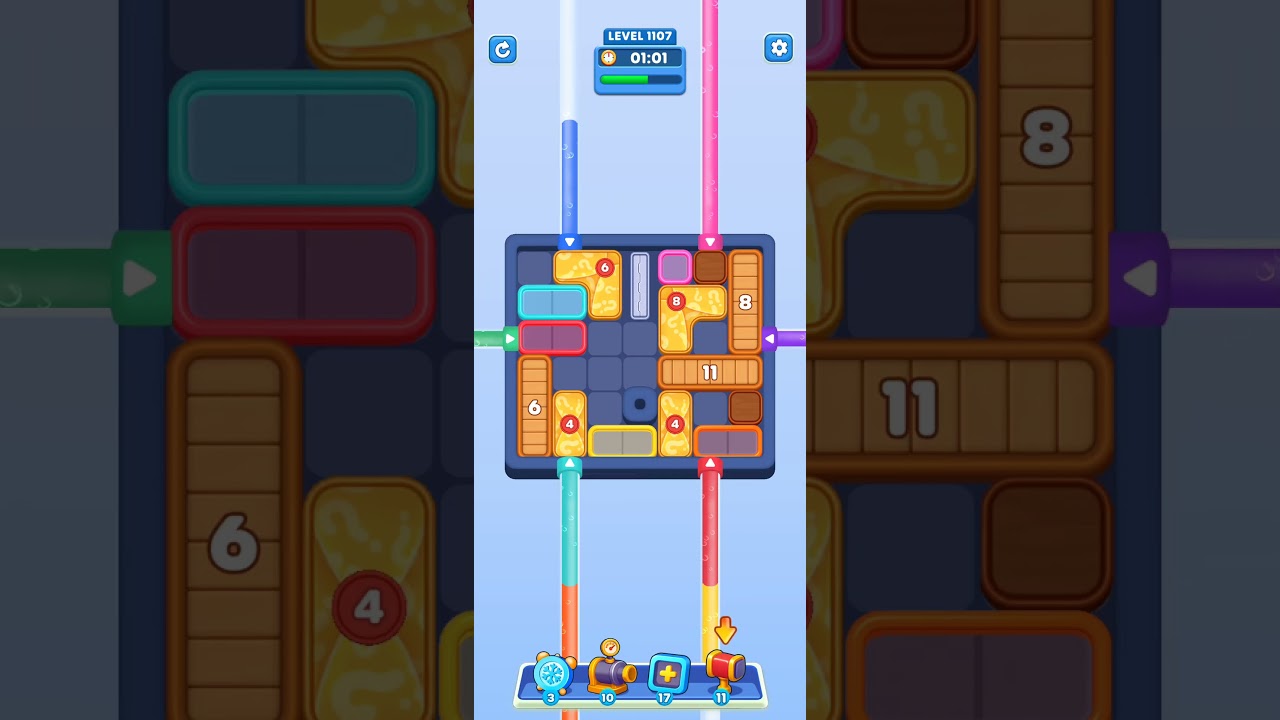 Water Out Puzzle Level 1107: Water Out Puzzle Level 1107