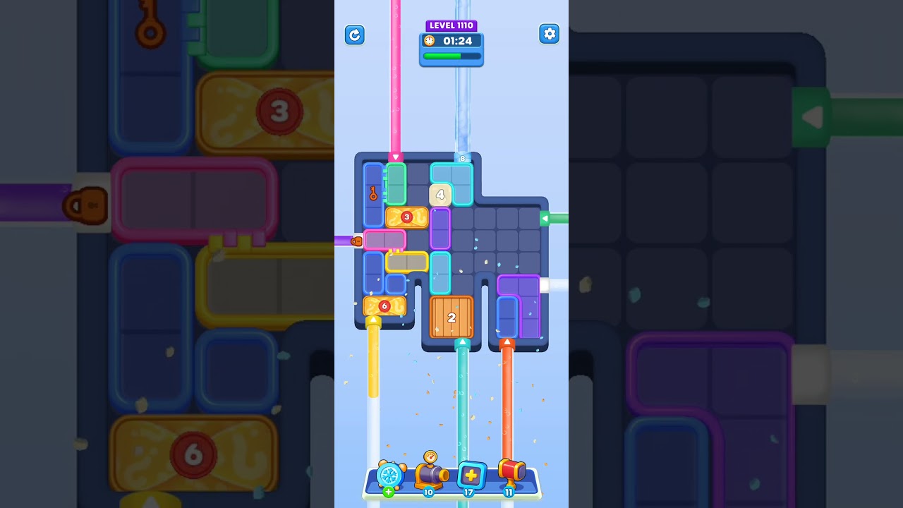 Water Out Puzzle Level 1110: Water Out Puzzle Level 1110