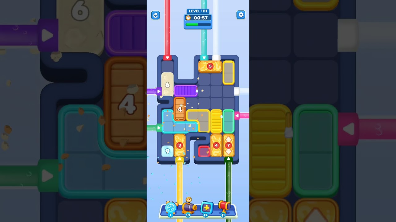Water Out Puzzle Level 1111: Water Out Puzzle Level 1111