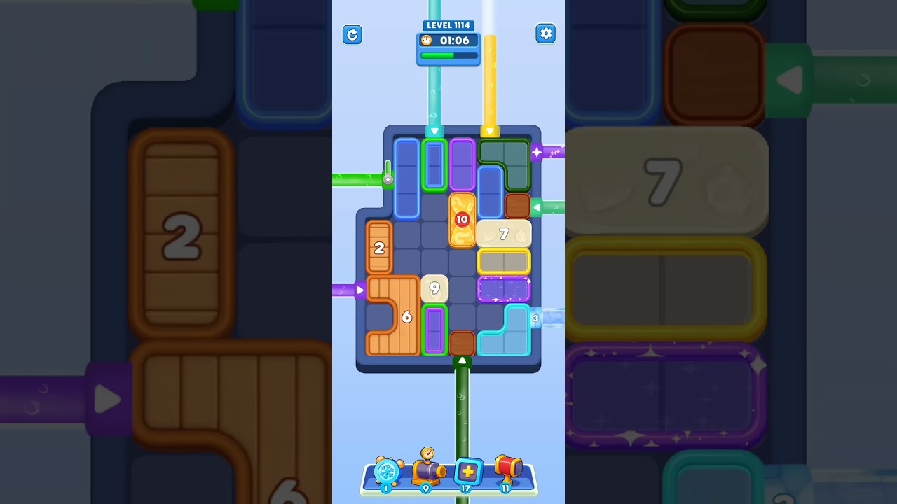 Water Out Puzzle Level 1114: Water Out Puzzle Level 1114