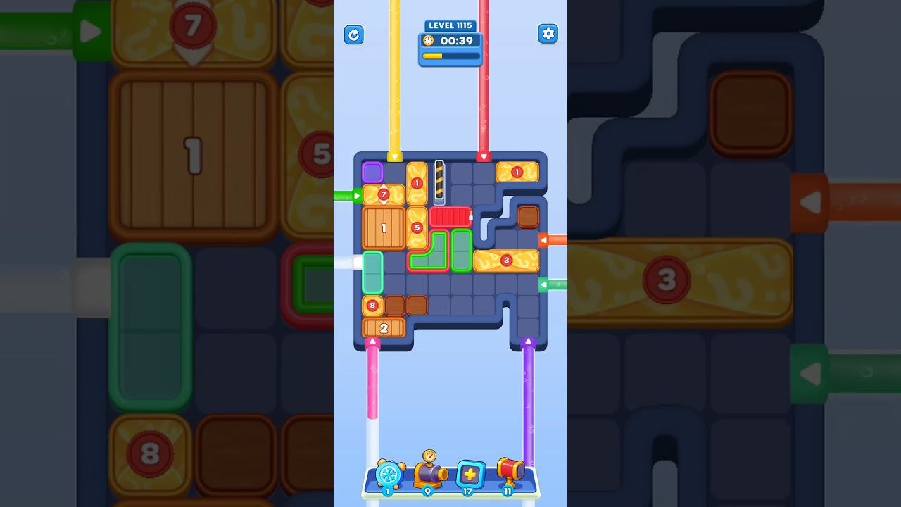 Water Out Puzzle Level 1115: Water Out Puzzle Level 1115
