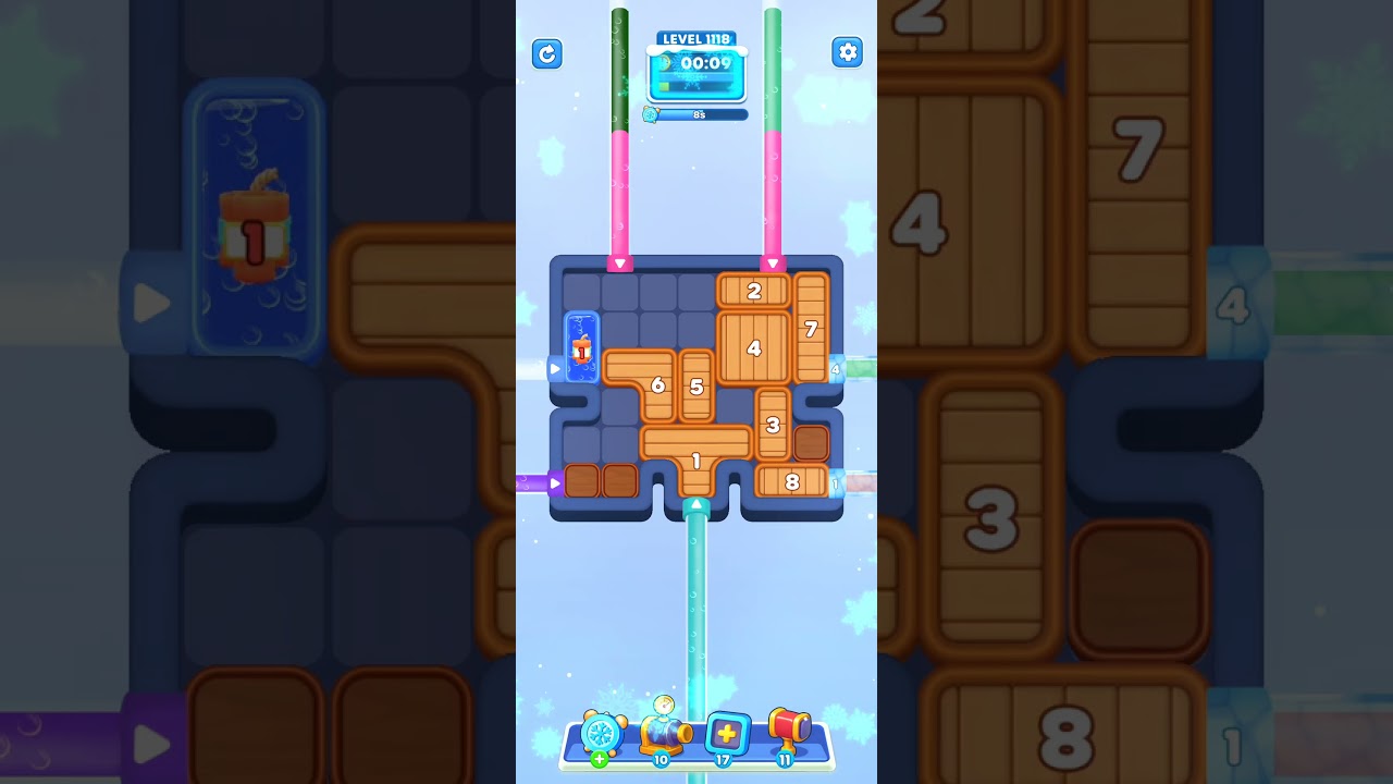 Water Out Puzzle Level 1118: Water Out Puzzle Level 1118