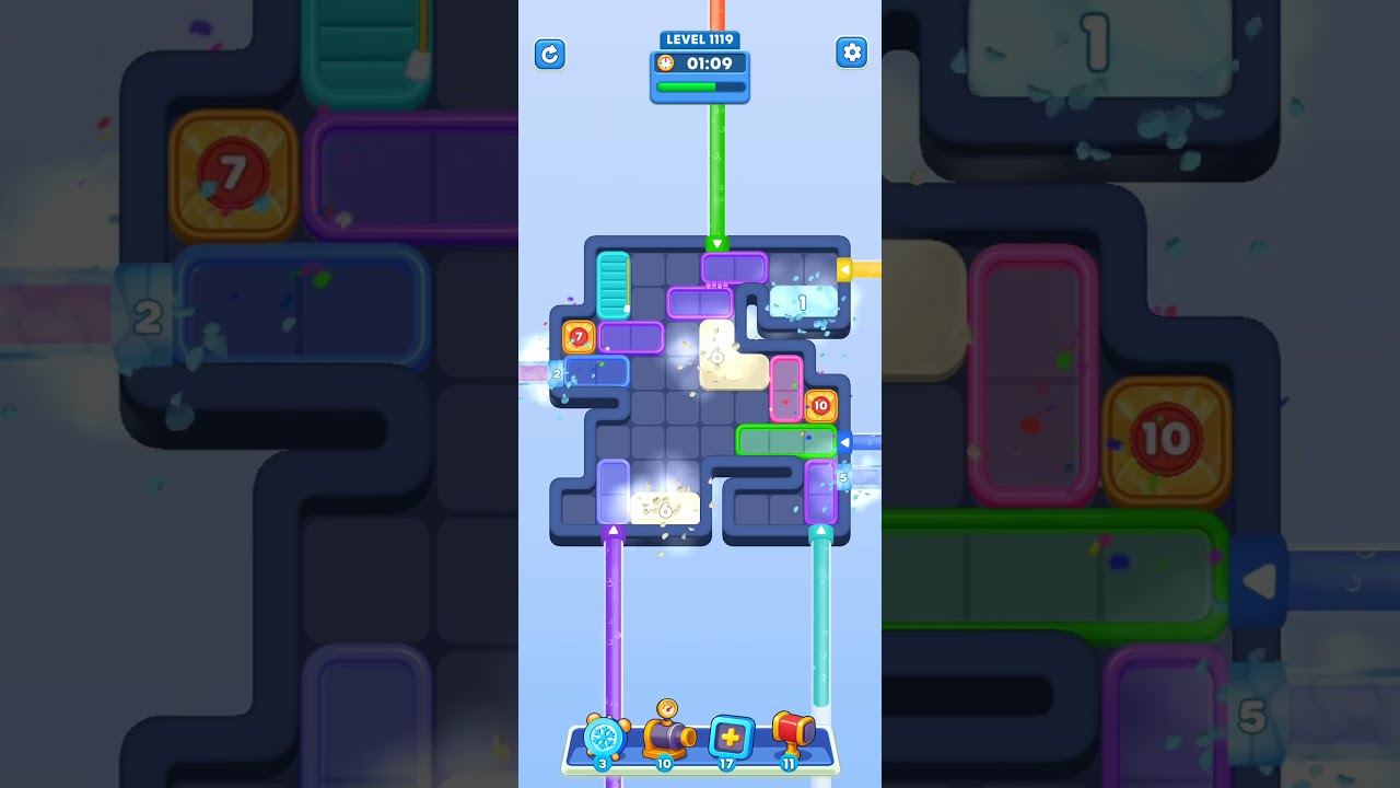 Water Out Puzzle Level 1119: Water Out Puzzle Level 1119