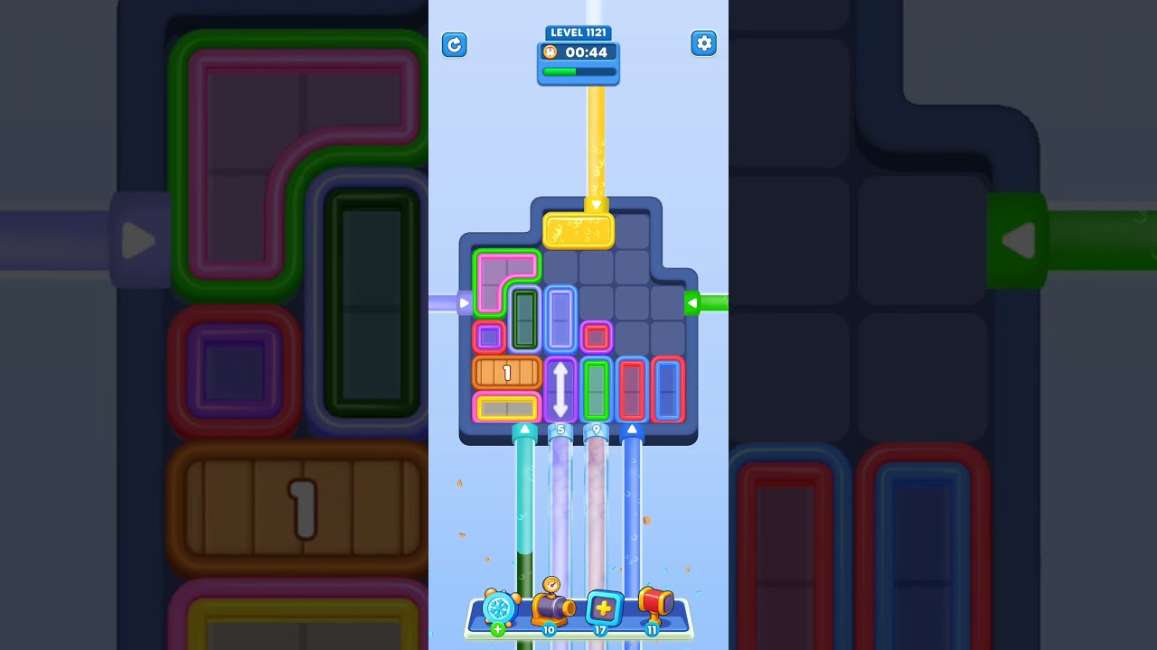 Water Out Puzzle Level 1121: Water Out Puzzle Level 1121