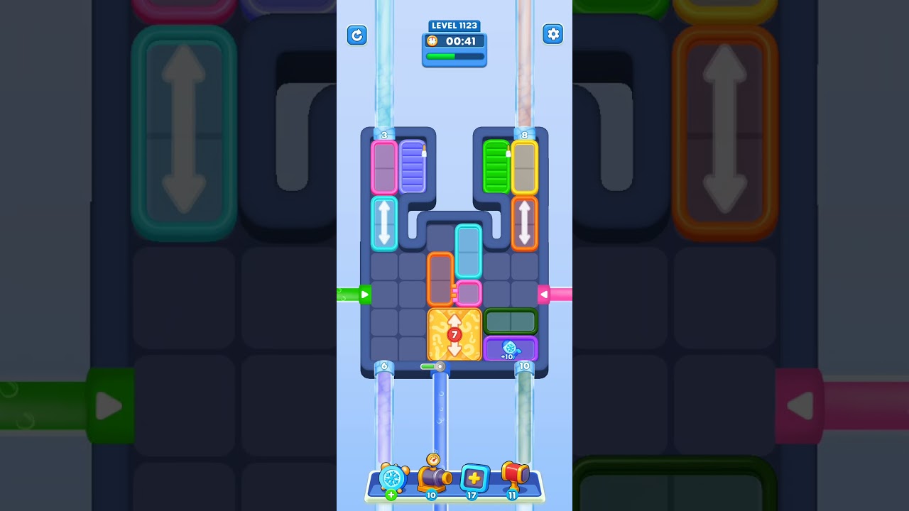 Water Out Puzzle Level 1123: Water Out Puzzle Level 1123