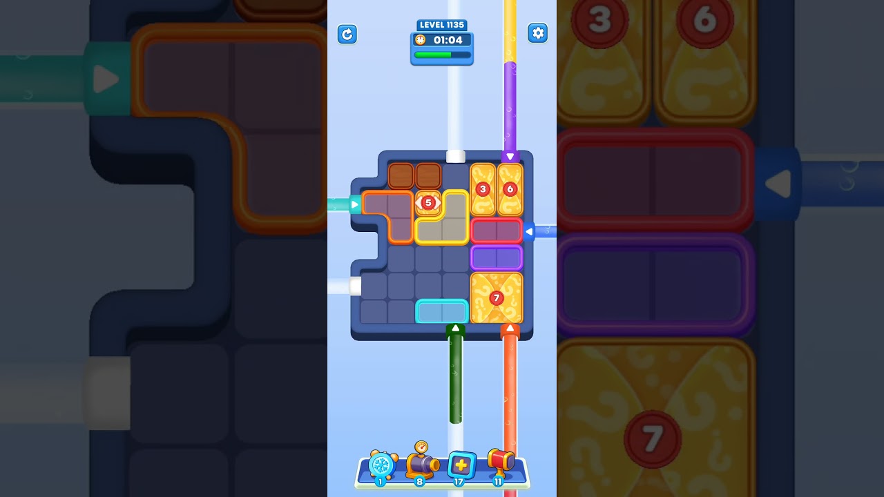 Water Out Puzzle Level 1135: Water Out Puzzle Level 1135
