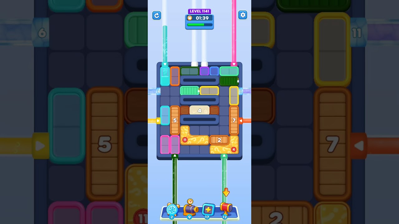 Water Out Puzzle Level 1141: Water Out Puzzle Level 1141