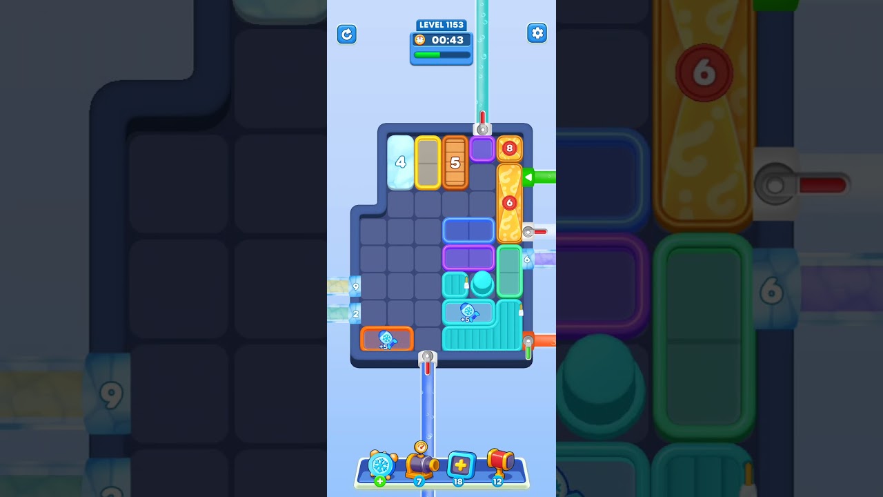 Water Out Puzzle Level 1153: Water Out Puzzle Level 1153
