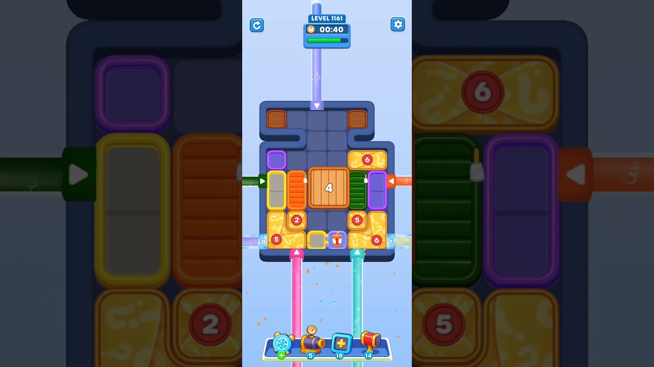 Water Out Puzzle Level 1161: Water Out Puzzle Level 1161
