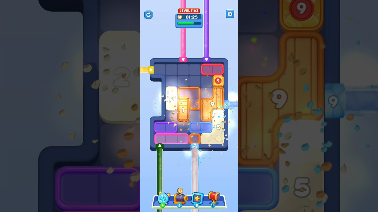 Water Out Puzzle Level 1163: Water Out Puzzle Level 1163