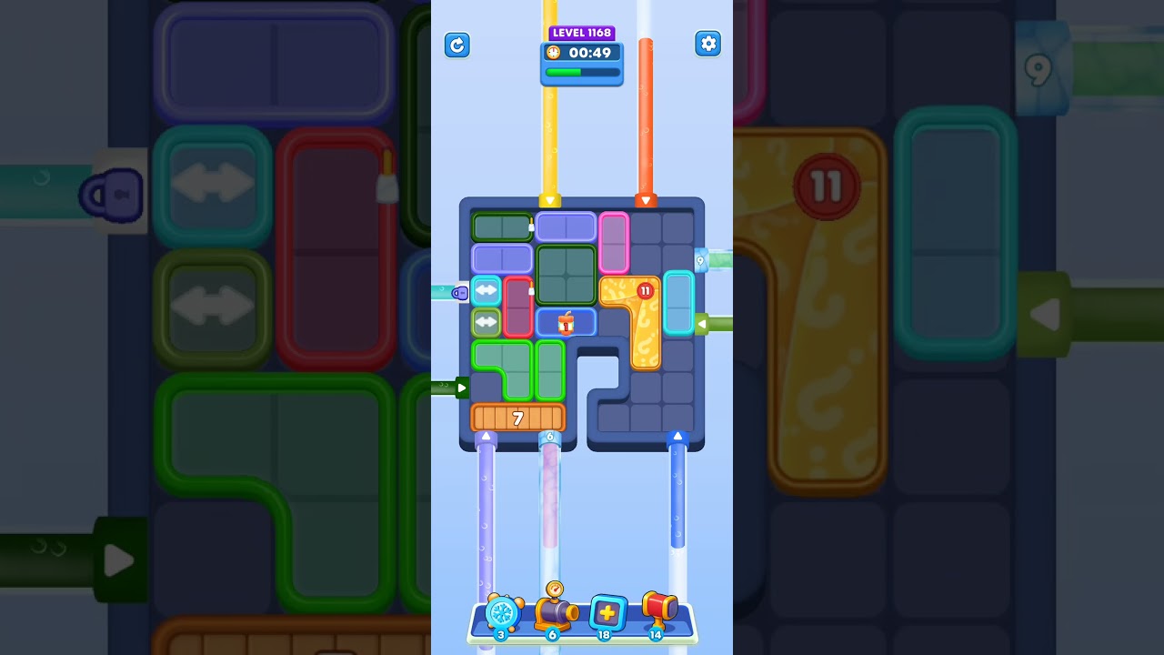 Water Out Puzzle Level 1168: Water Out Puzzle Level 1168