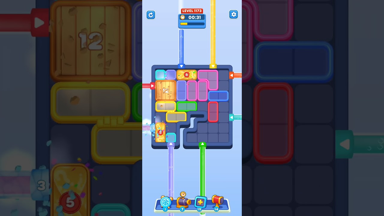 Water Out Puzzle Level 1173: Water Out Puzzle Level 1173