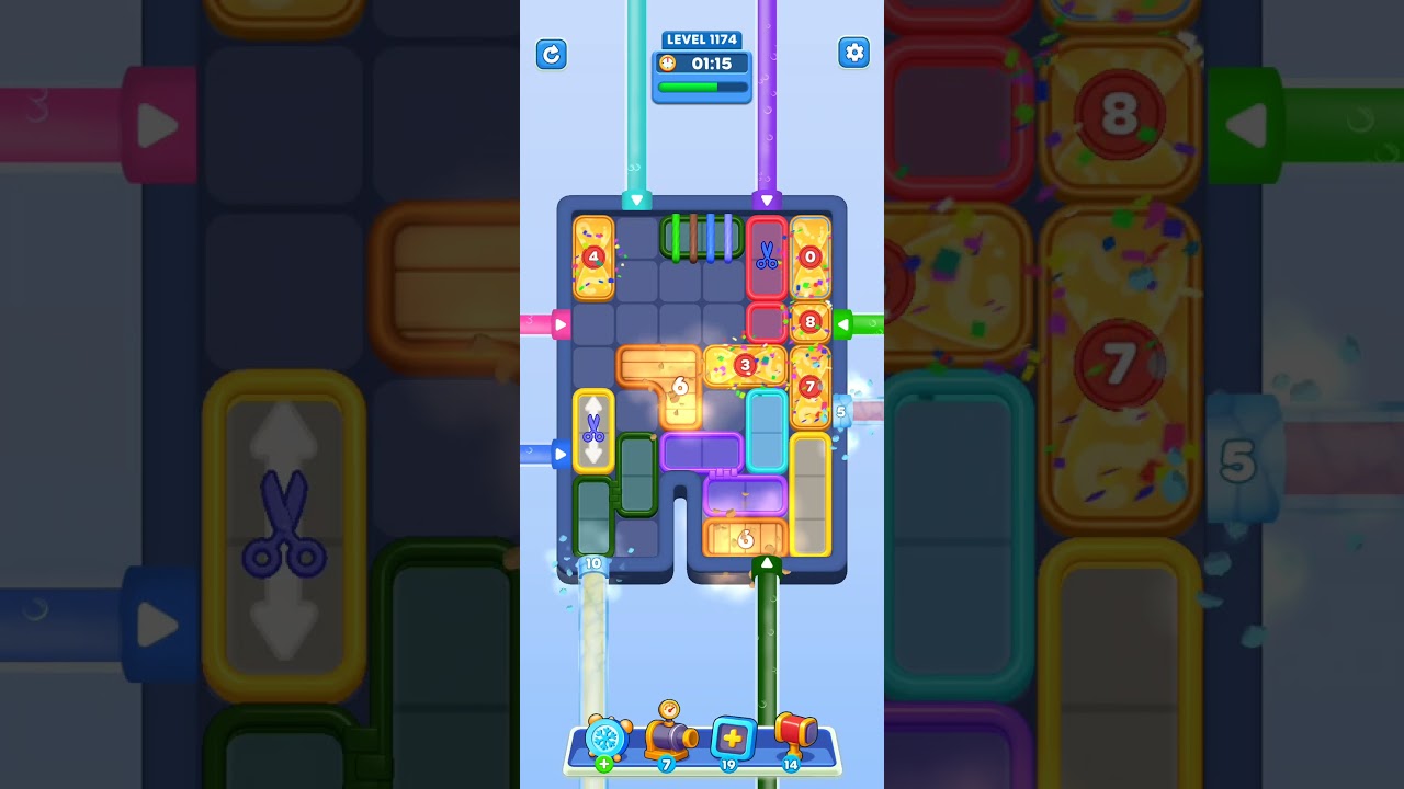 Water Out Puzzle Level 1174: Water Out Puzzle Level 1174