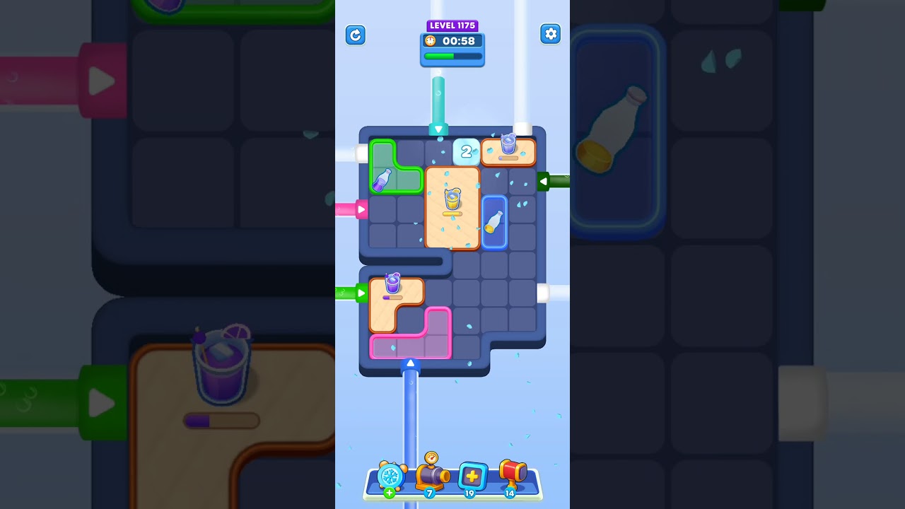 Water Out Puzzle Level 1175: Water Out Puzzle Level 1175