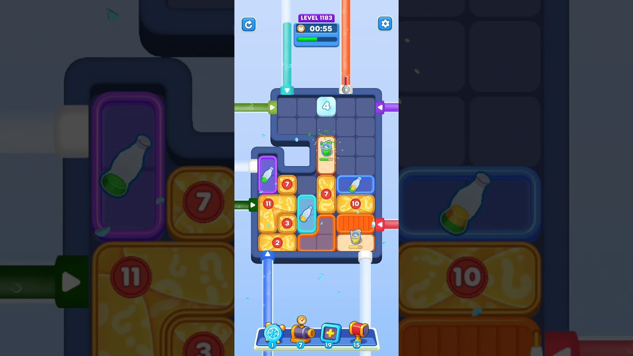 Water Out Puzzle Level 1183: Water Out Puzzle Level 1183