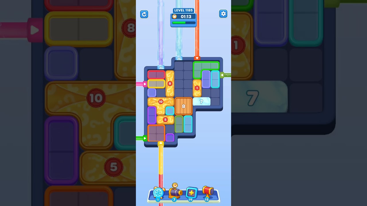 Water Out Puzzle Level 1185: Water Out Puzzle Level 1185