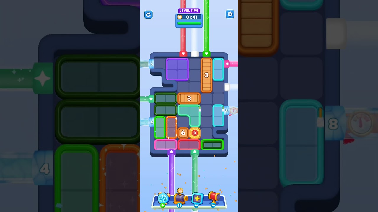 Water Out Puzzle Level 1195: Water Out Puzzle Level 1195