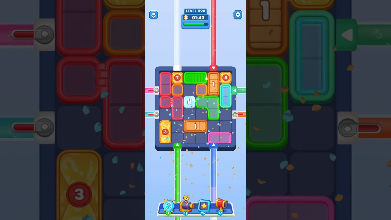 Water Out Puzzle Level 1196: Water Out Puzzle Level 1196