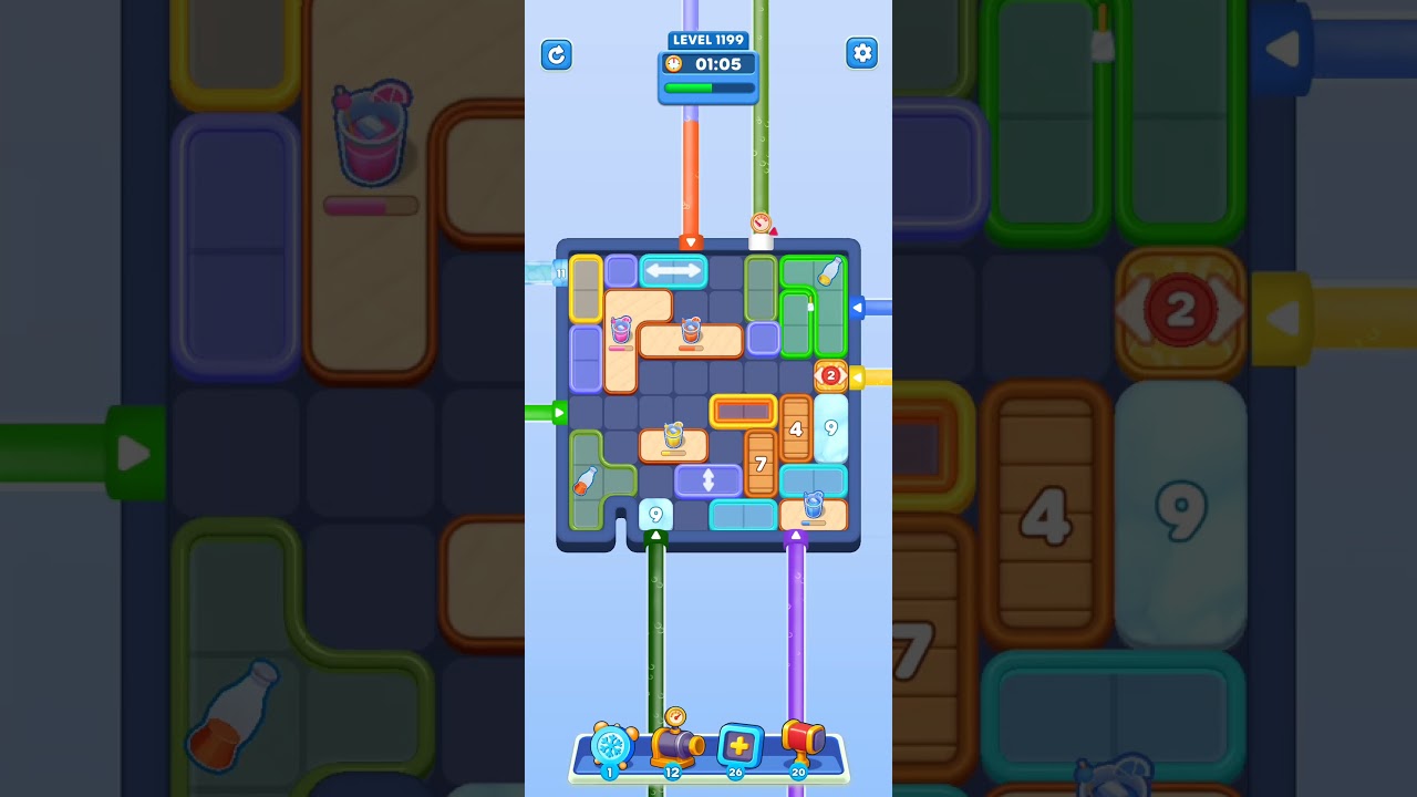 Water Out Puzzle Level 1199: Water Out Puzzle Level 1199