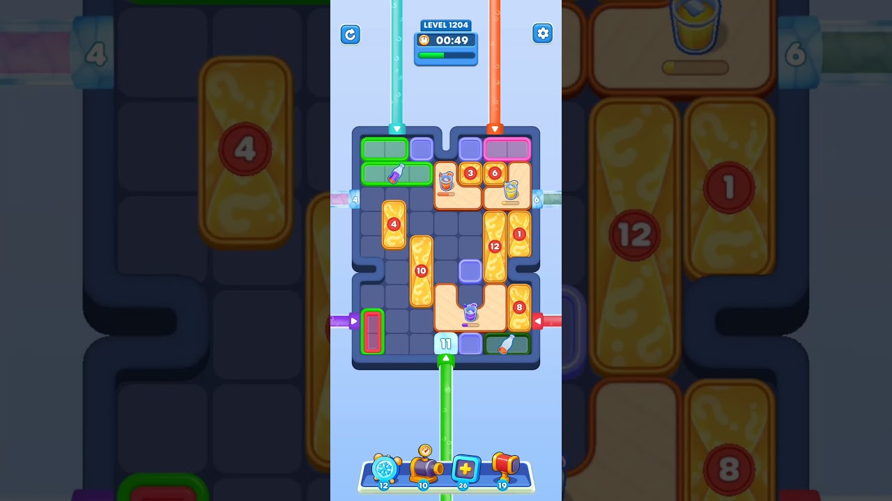 Water Out Puzzle Level 1204: Water Out Puzzle Level 1204