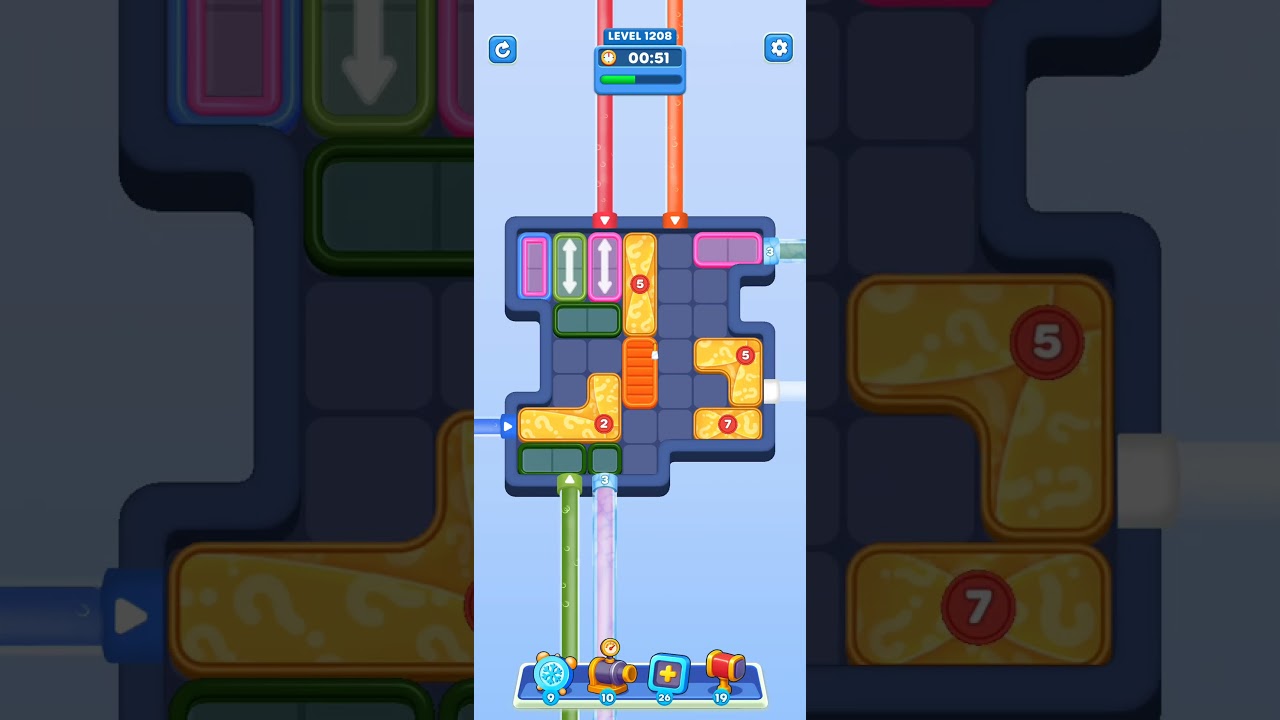 Water Out Puzzle Level 1208: Water Out Puzzle Level 1208