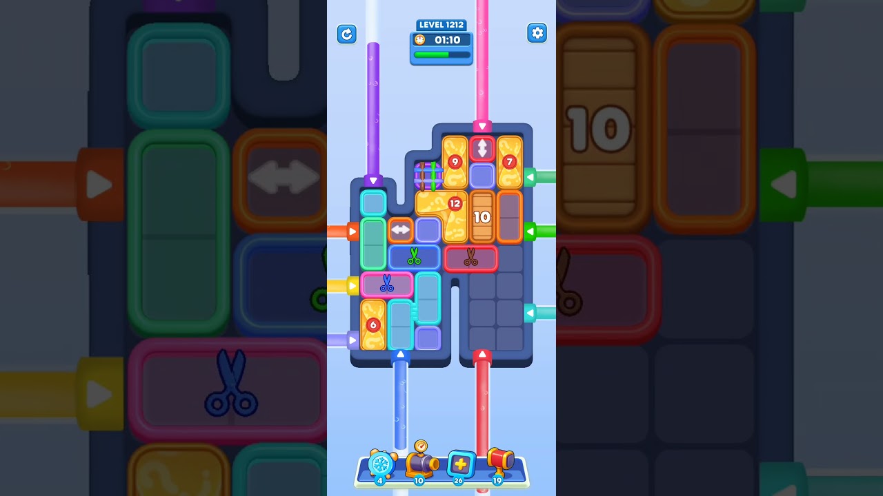 Water Out Puzzle Level 1212: Water Out Puzzle Level 1212