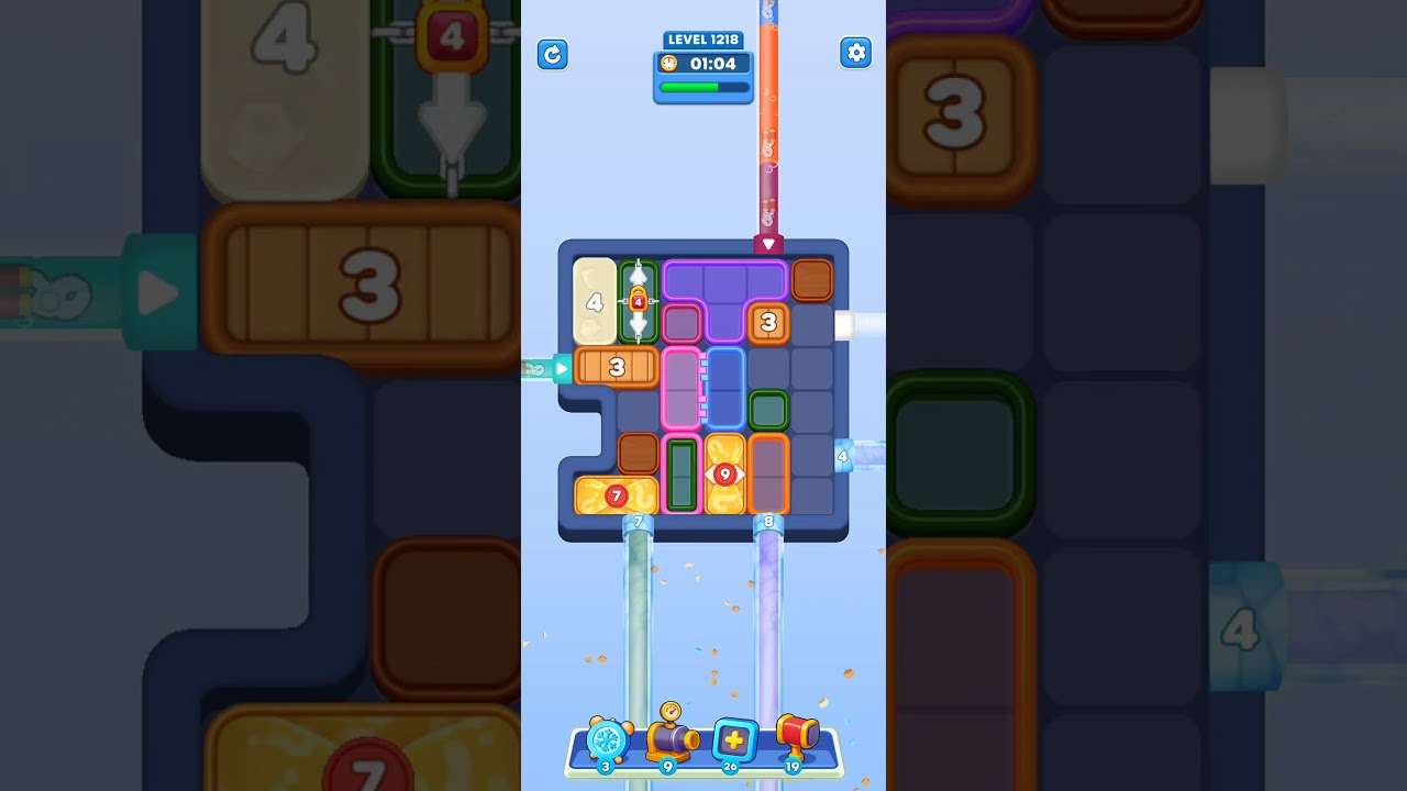 Water Out Puzzle Level 1218: Water Out Puzzle Level 1218
