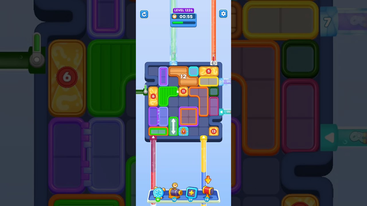 Water Out Puzzle Level 1226: Water Out Puzzle Level 1226